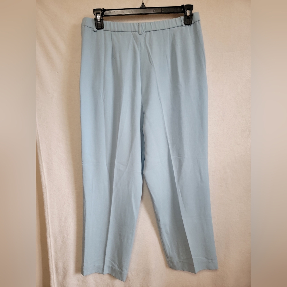 Women's Appleseed's Petites Trousers, Sky Blue, Size 14P, NWT - Picture 3 of 8